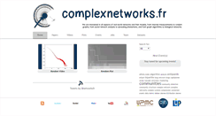 Desktop Screenshot of complexnetworks.fr