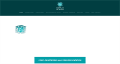 Desktop Screenshot of complexnetworks.org