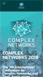 Mobile Screenshot of complexnetworks.org